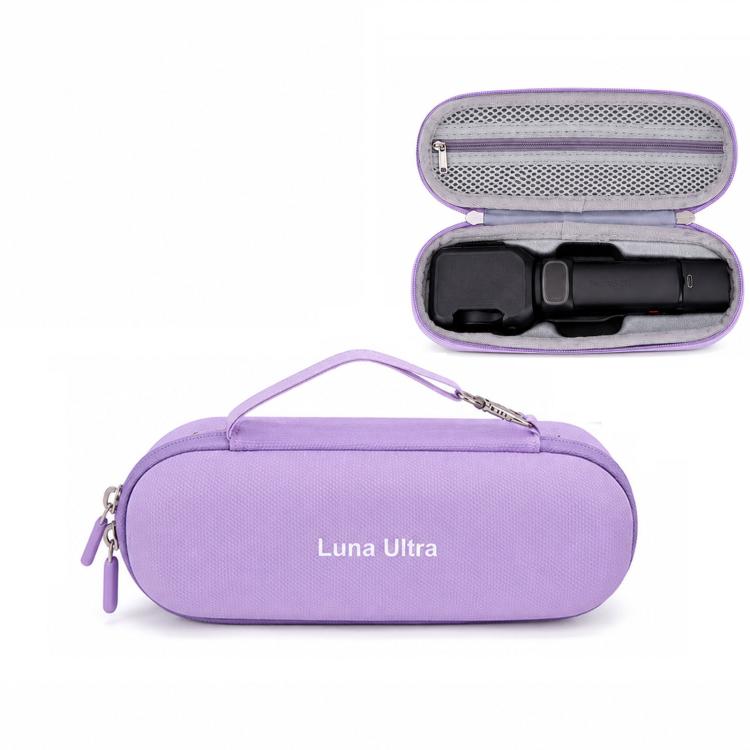 For Insta360 Luna Ultra Carrying Case Portable Hard Shell Storage Bag, Black, Gray, Purple, Pink, With Shoulder Strap Black, With Shoulder Strap Gray, With Shoulder Strap Purple, With Shoulder Strap Pink