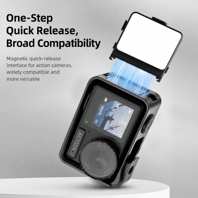 For DJI Osmo Action 5 Pro / 4 / 3 Magnetic Fill Light Portable Photography Lamp, ML-M02