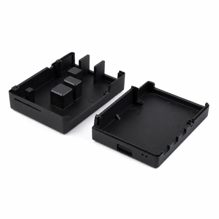 Waveshare 21176 Aluminum Stripe Grooved Case For Raspberry Pi 4, 21176
