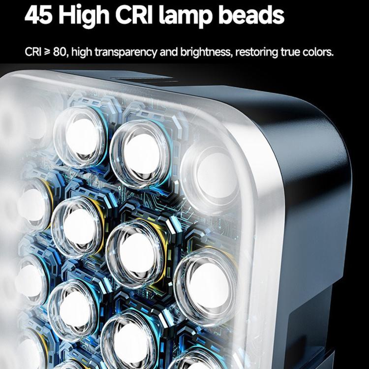 Smartphone Light Portable Mini Pocket Light Outdoor Photography Video LED Lamp, K-05 Dual Temperature, MJ-05 RGB