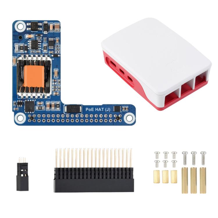 Waveshare 5/CM5 Dedicated PoE(+) Expansion Board For Raspberry Pi, 34611, 34612+ Case