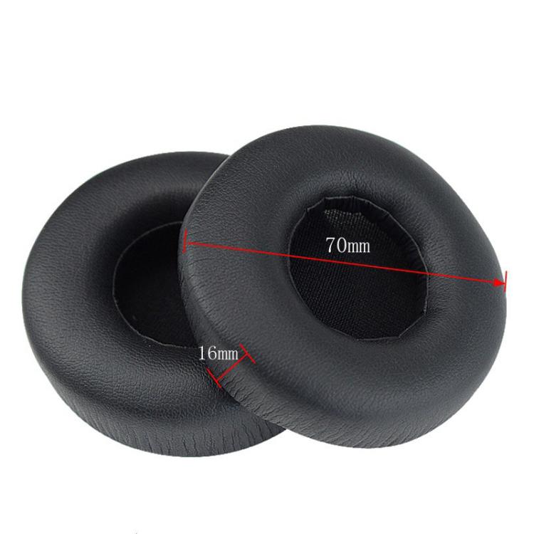 For Sony DR-BTN200 Headphones 2pcs Replacement Ear Pads Soft Protein Leather Ear Cushions