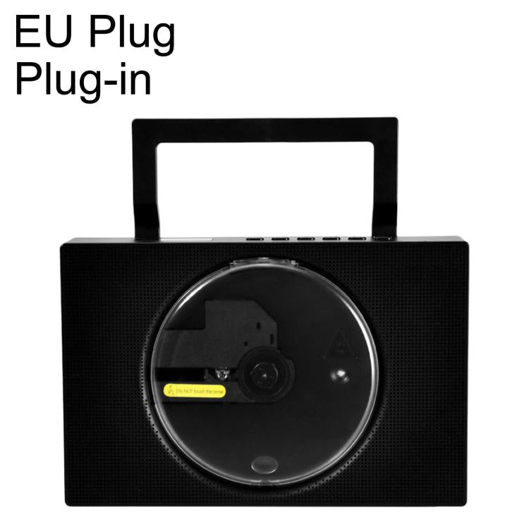 Kecag KC-606 Portable CD Player Home Bluetooth Music Player, White Plug-in, Black Plug-in, White Rechargeable, Black Rechargeable