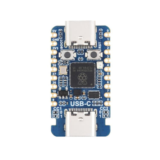 Waveshare RP2350-USB-CM Mini Dual-Core Development Board For Raspberry Pi, PIO-USB Female, PIO-USB Male