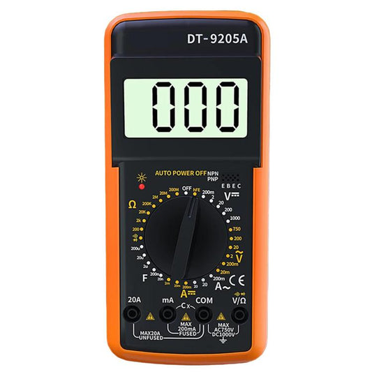DT9205A  Digital Display Smart Digital Multimeter Current And Voltage Tester, DT9205A