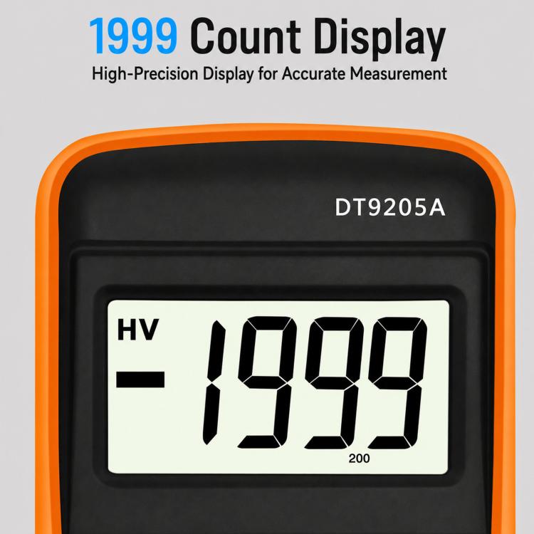 DT9205A  Digital Display Smart Digital Multimeter Current And Voltage Tester, DT9205A