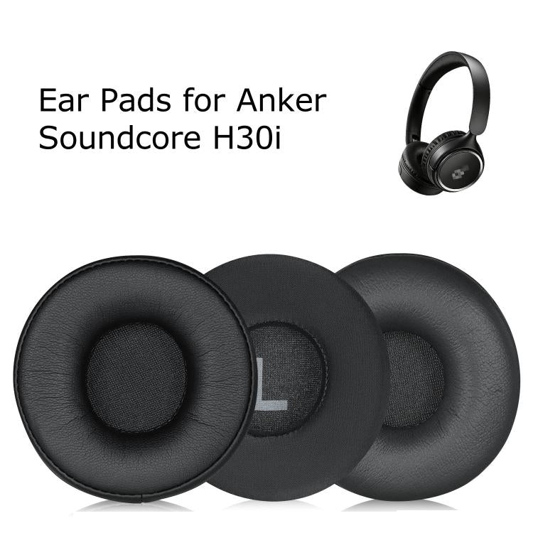 1 Pair Replacement Ear Pads for Anker Soundcore H30i Headphones Ear Cushion Covers, PU Leather Version, Protein Leather Version, Cooling Gel Version