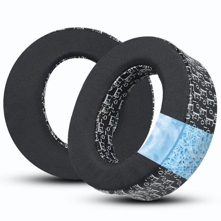 1 Pair Replacement Ear Pads For PS5 Headset Printed Cooling Gel Soft Ear Cushions