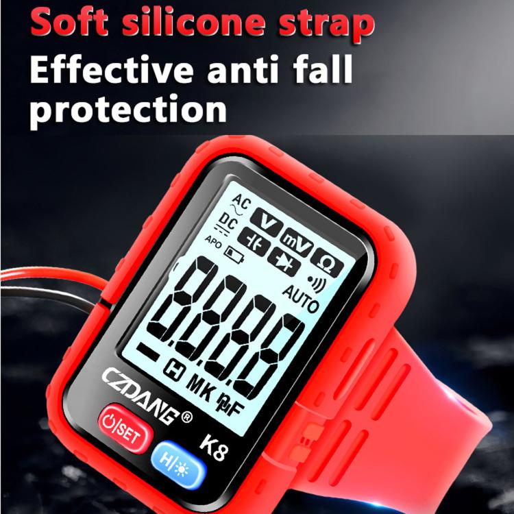 High Precision Digital Wrist Multimeter Portable Smart Voltage & Resistance Tester, K8