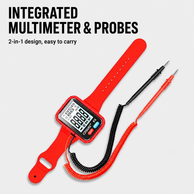High Precision Digital Wrist Multimeter Portable Smart Voltage & Resistance Tester, K8