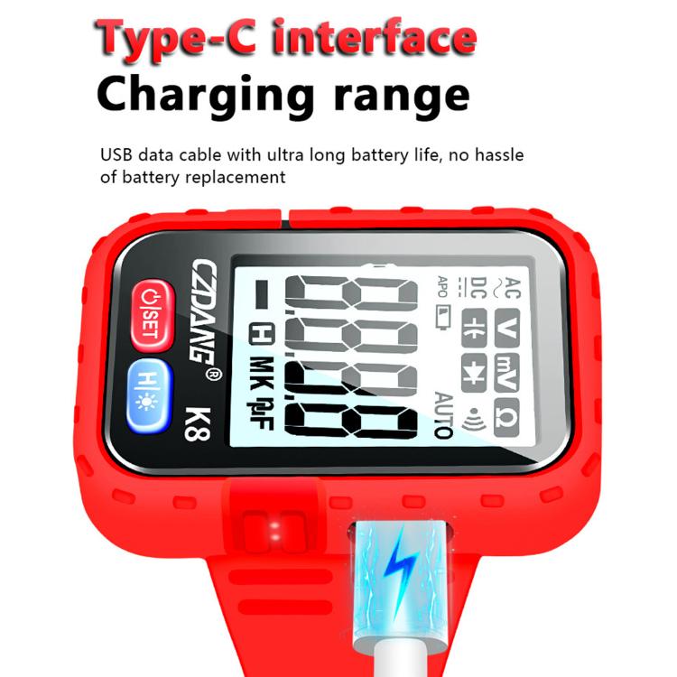 High Precision Digital Wrist Multimeter Portable Smart Voltage & Resistance Tester, K8