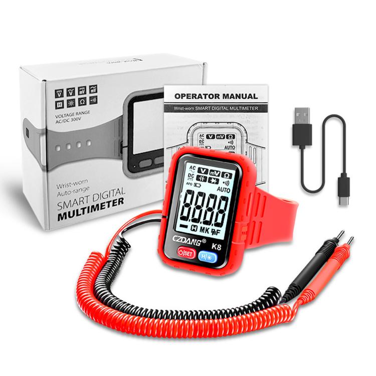 High Precision Digital Wrist Multimeter Portable Smart Voltage & Resistance Tester, K8