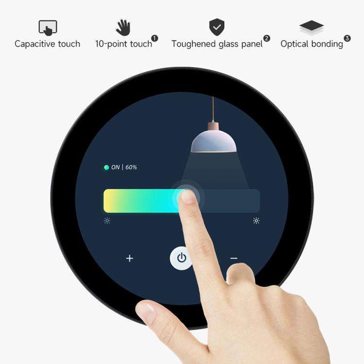 Waveshare 31522 ESP32-P4 4 Inch Round Touch Display Development Board 720 × 720 Resolution, 31522
