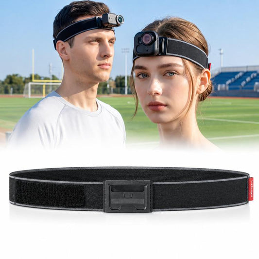 aMagisn Adjustable Headband Strap for Insta360 GO Ultra & DJI Osmo Nano Magnetic Cap Clip, Only Headband