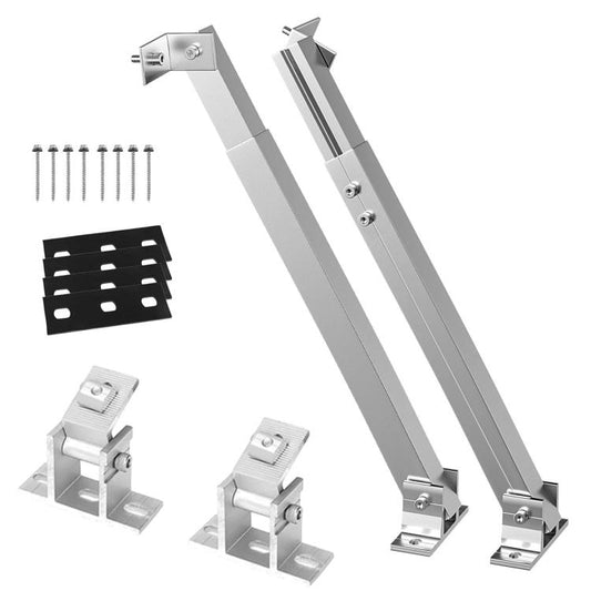 Aluminum Adjustable Front & Rear Leg Bracket For Solar PV Panel, Front & Rear Leg Bracket