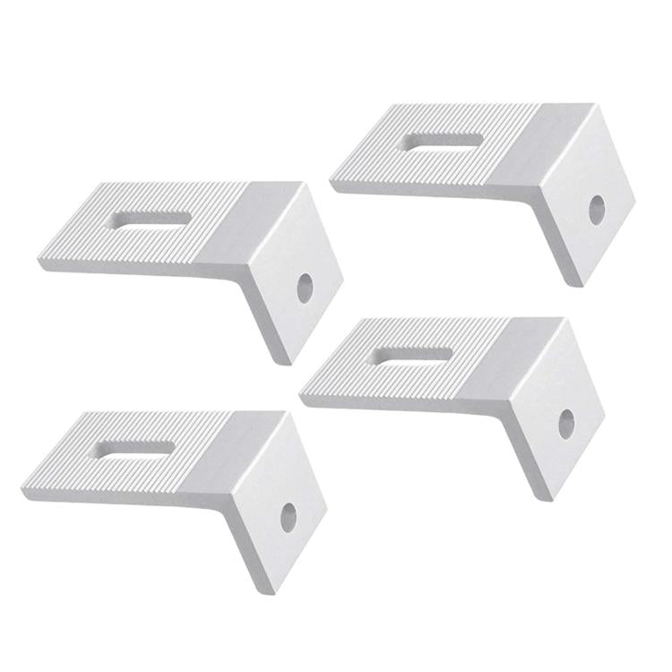Aluminum L-Shaped Mount Bracket For Solar PV Panel, L-Shaped Mount Bracket