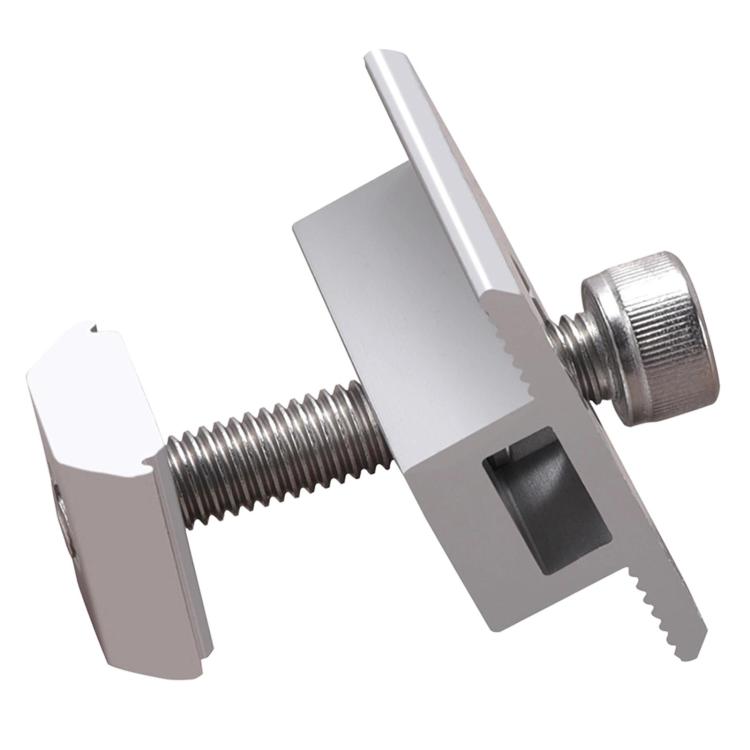 Aluminum Clamp For Solar PV Mounting System, 35mm