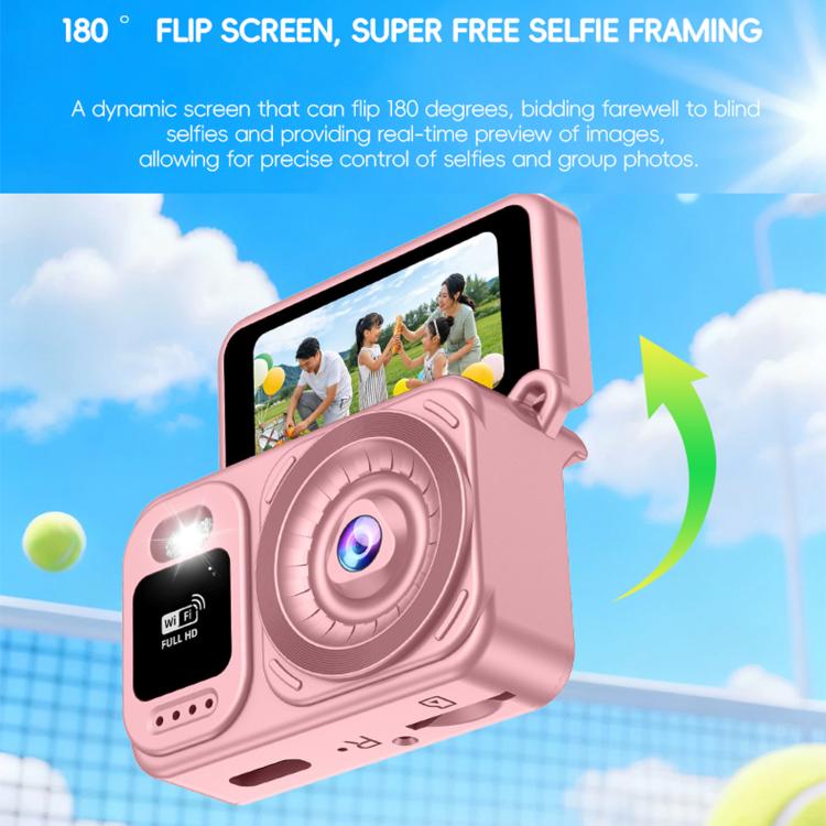 Mini HD Pocket Camera for Selfies and Video Recording Student Camera