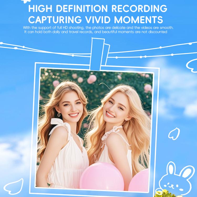 Mini HD Pocket Camera for Selfies and Video Recording Student Camera