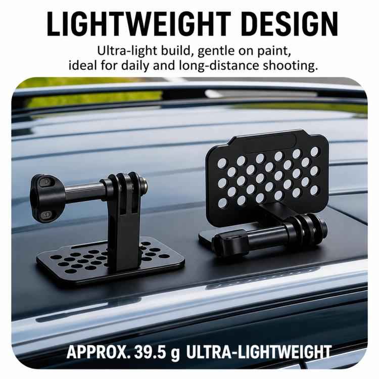 Aluminum Alloy Mounting Bracket For Car Air Intakes For DJI, Insta360, GoPro And Other Action Cameras