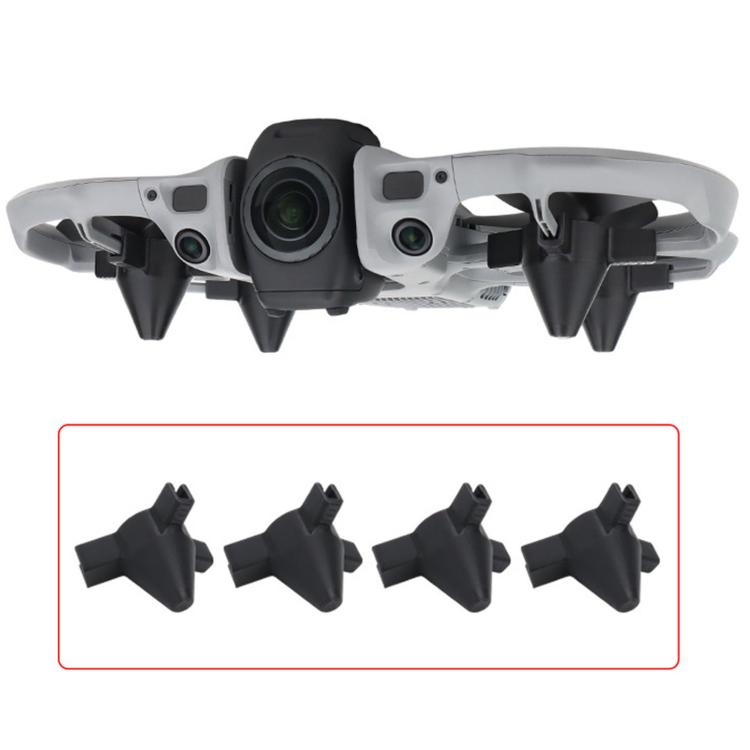 For DJI Avata 360 Landing Gear Extensions 20mm Height Extender Legs Snap-On Chassis Protector