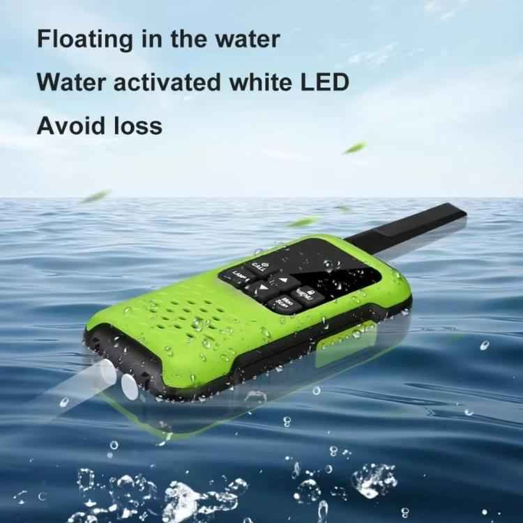 1 Pair Outdoor Walkie-Talkies IP67 Waterproof Floatable PMR446 License-Free, RETEVIS RT649P EU Band, RETEVIS RT49P US Band