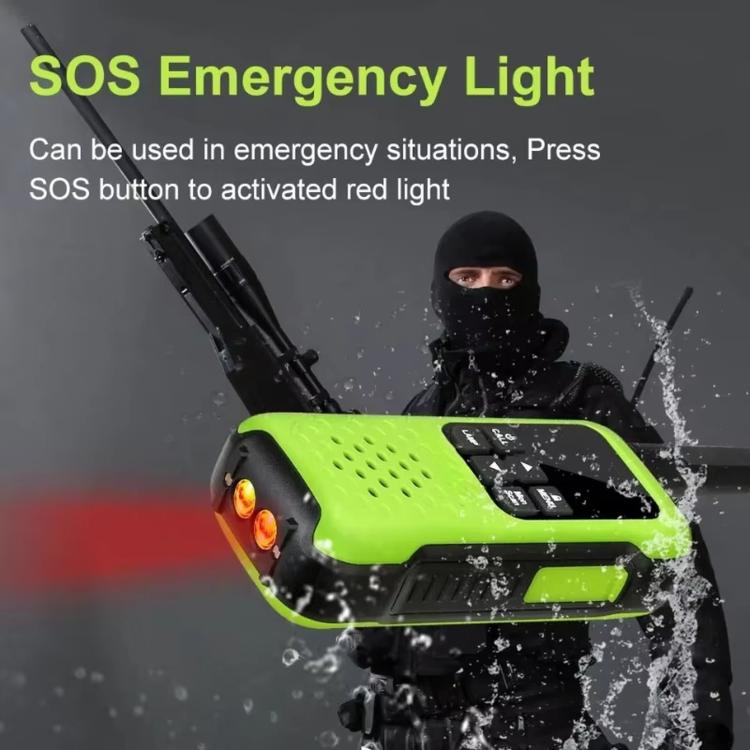 1 Pair Outdoor Walkie-Talkies IP67 Waterproof Floatable PMR446 License-Free, RETEVIS RT649P EU Band, RETEVIS RT49P US Band