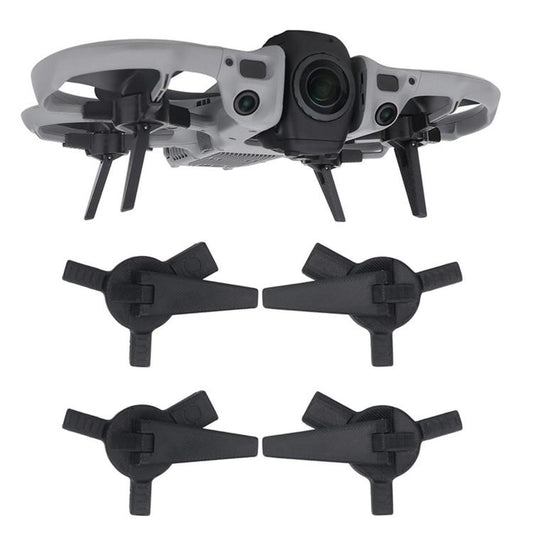 For DJI Avata 360 Foldable Landing Gear Extensions 26mm Height Extender Legs Snap-On Collapsible Chassis Protector