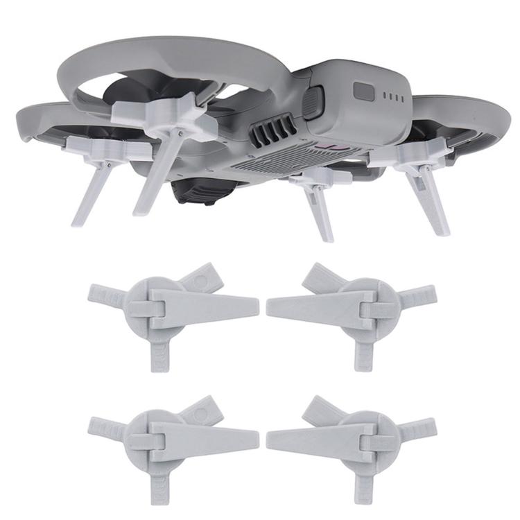 For DJI Avata 360 Foldable Landing Gear Extensions 26mm Height Extender Legs Snap-On Collapsible Chassis Protector