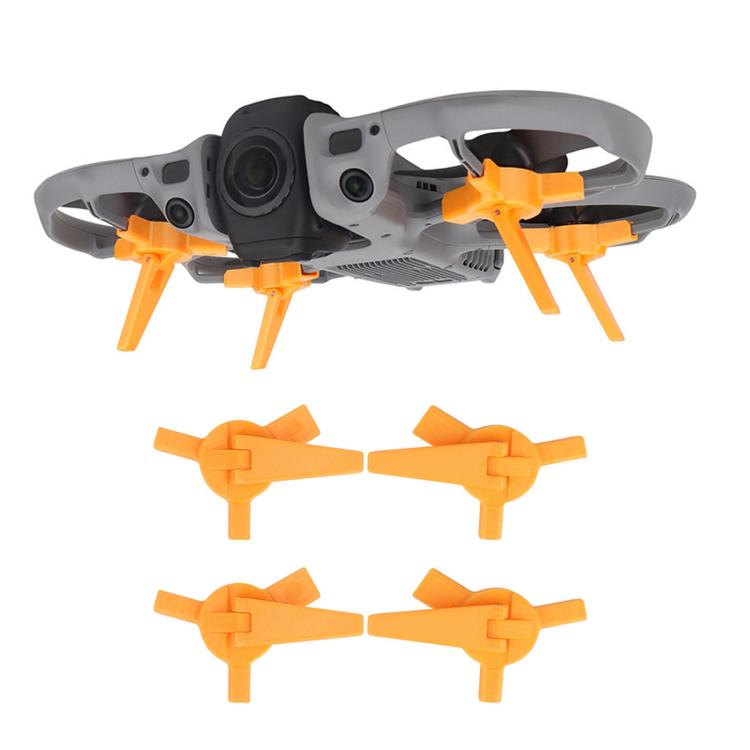 For DJI Avata 360 Foldable Landing Gear Extensions 26mm Height Extender Legs Snap-On Collapsible Chassis Protector