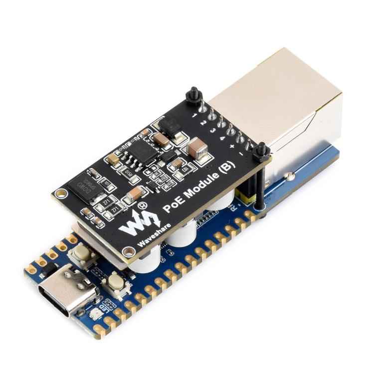 WAVESHARE RP2350 Development Board, Dual-Core And Dual-Architecture, W6300 Ethernet Controller, Supports PoE Expansion Via A PoE Module, No Soldered Pin Headers Without PoE Module, No Soldered Pin Headers With PoE Module                                ...