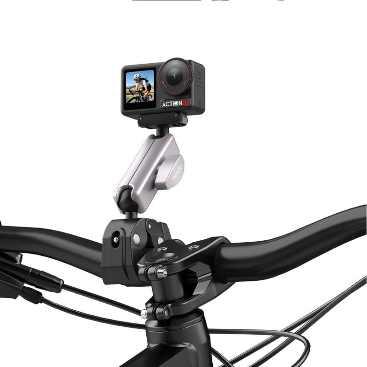Flymile Camera Motorcycle Bicycle Riding Extension Bracket, For DJI Osmo Action 3 / 4 / 5 Pro, For DJI Osmo Action 6 / Nano
