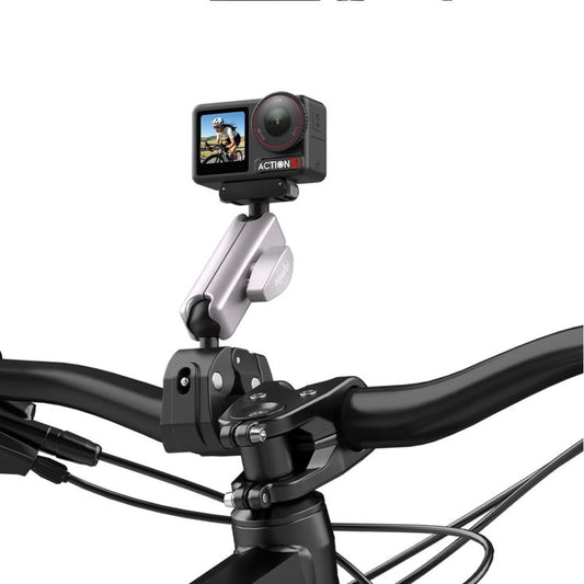 Flymile Camera Motorcycle Bicycle Riding Extension Bracket, For DJI Osmo Action 3 / 4 / 5 Pro, For DJI Osmo Action 6 / Nano