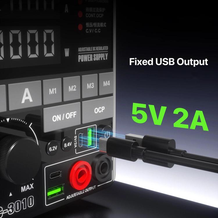Adjustable DC Regulated Power Supply High Precision Fine-Tuning Voltage Limiting Power Source, MECHANIC DC-3006 US Plug, MECHANIC DC-3006 EU Plug, MECHANIC DC-3010 US Plug, MECHANIC DC-3010 EU Plug