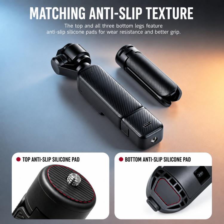 XILETU XS-25 Mini Desktop Tripod Quick Release Stand
