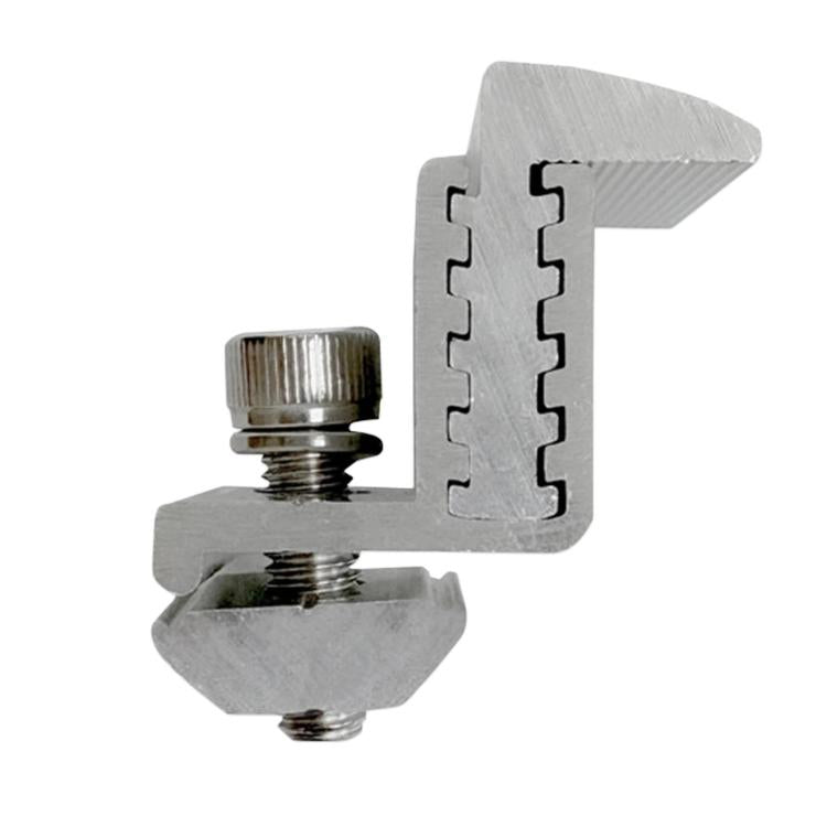 Aluminum Alloy Solar Panel Bracket 5-Gear Adjustable Edge Clamp, 5-Gear Adjustable Edge Clamp