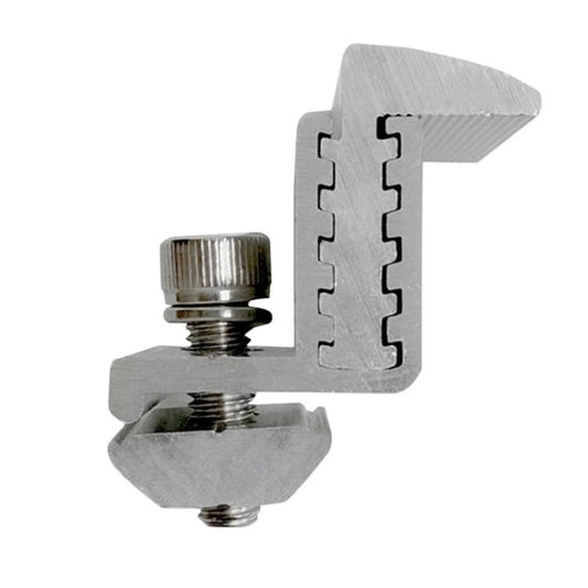 Aluminum Alloy Solar Panel Bracket 5-Gear Adjustable Edge Clamp, 5-Gear Adjustable Edge Clamp
