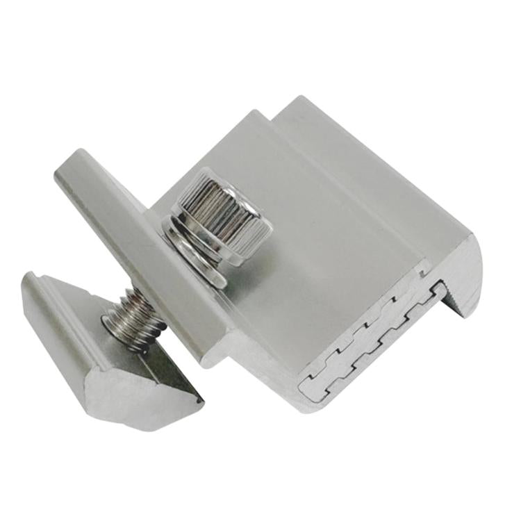 Aluminum Alloy Solar Panel Bracket 5-Gear Adjustable Edge Clamp, 5-Gear Adjustable Edge Clamp