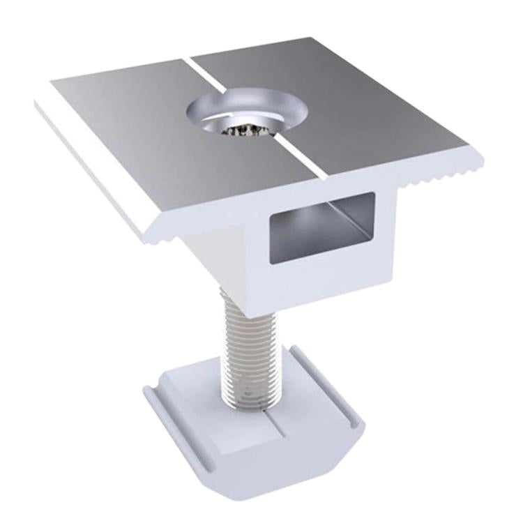 Aluminum Clamp For Solar PV Mounting System, 30mm