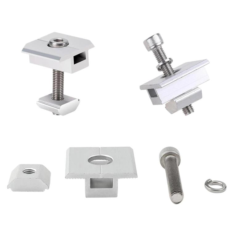 Aluminum Clamp For Solar PV Mounting System, 30mm