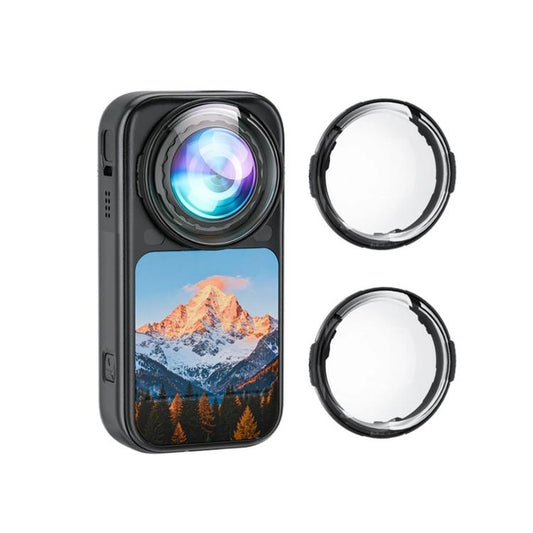 Insta360 X6 Optical Tempered Glass Anti-Fog Scratch-Resistant Protective Lens, Tempered Glass