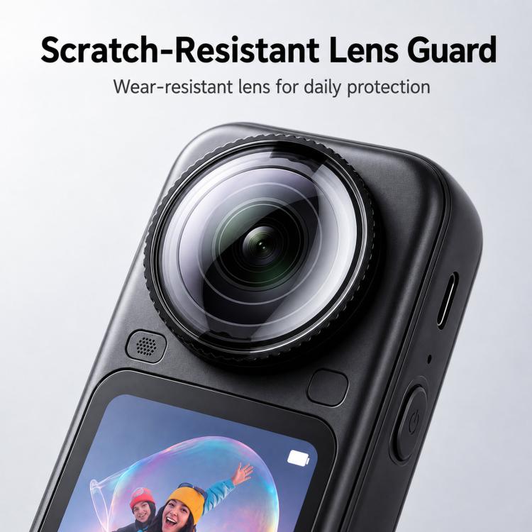 Insta360 X6 PC Lens Protector High-Definition Optical Scratch-Resistant Lens Cap, PC