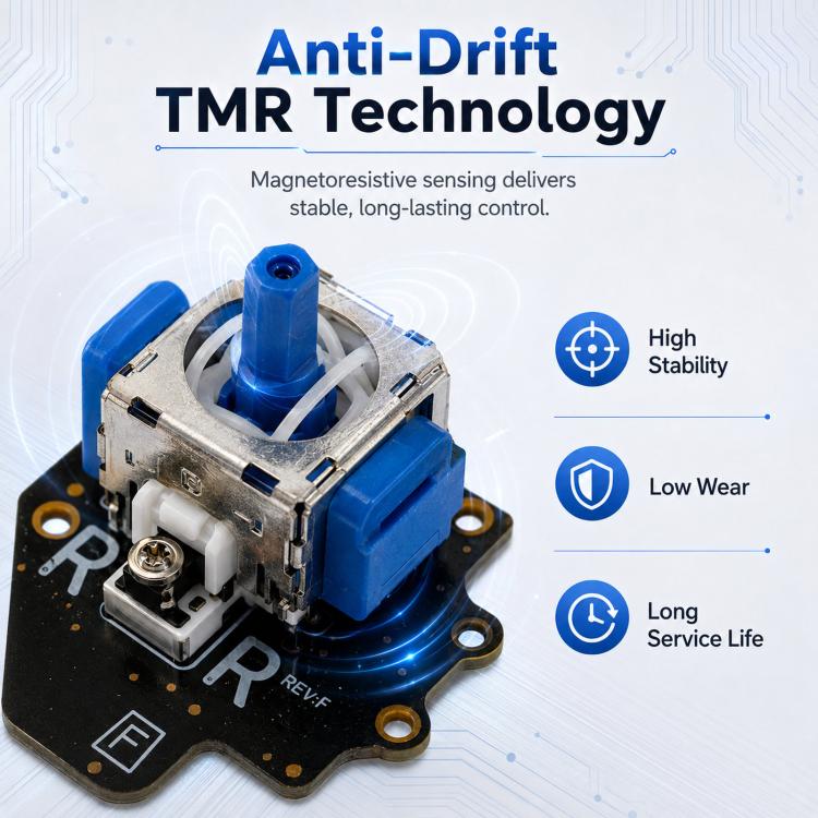 For Steam Deck TMR Electromagnetic Joystick Module Analog Stick, Left, Right, Left & Right, Left Repair Tool Kit, Right  Repair Tool Kit, 1 Pair  Repair Tool Kit