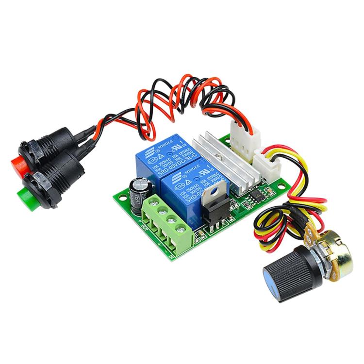 PWM DC Motor Speed Controller 6V / 12V / 24V Forward Reverse Motor Controller With Buttons