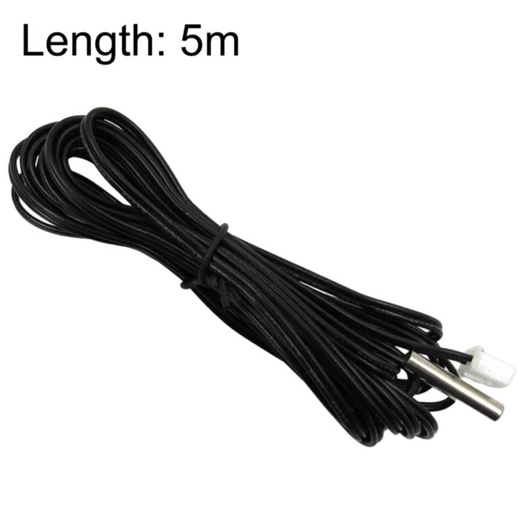 NTC Thermistor Temperature Sensor Probe 10K 3435 Waterproof Sensor, 0.3m, 0.5m, 1m, 2m, 3m, 5m
