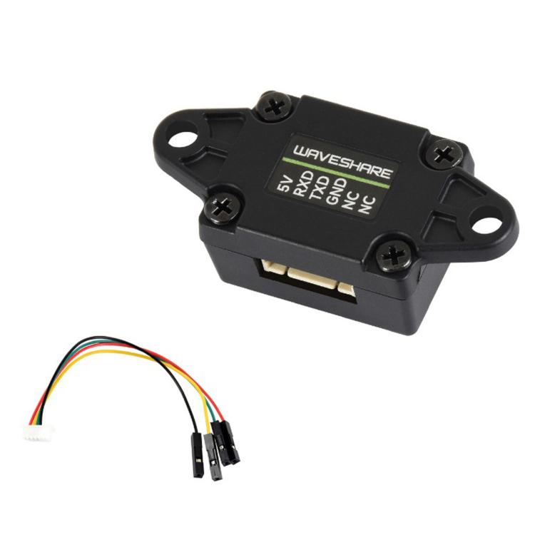 WAVESHARE 35106 TOF Laser Range Sensor Based On D-TOF Single-Point Laser Sensor UART Communication Support, 0.02-5m