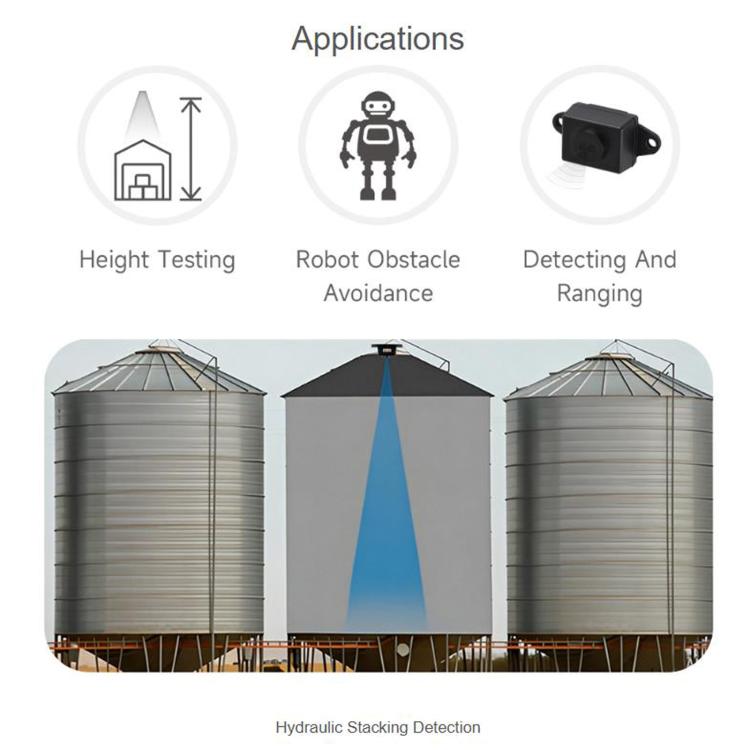 WAVESHARE 35106 TOF Laser Range Sensor Based On D-TOF Single-Point Laser Sensor UART Communication Support, 0.02-5m