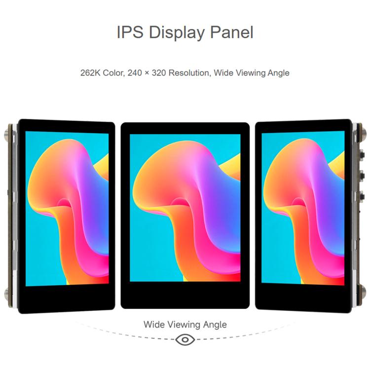 WAVESHARE 35066 ESP32-C6 2.8 Inch IPS Capacitive Touch Display Development Board Ntegrated Wi-Fi 6, Bluetooth 5, 35066