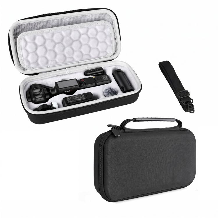 For DJI Osmo Pocket 4P All-In-One Carrying Case Travel Storage Bag With Shoulder Strap