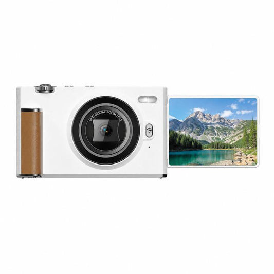 F2 Flip-Screen Retro CCD 56MP 2.7K Digital Camera With 8X Filters, Beauty Mode, And Auto Focus